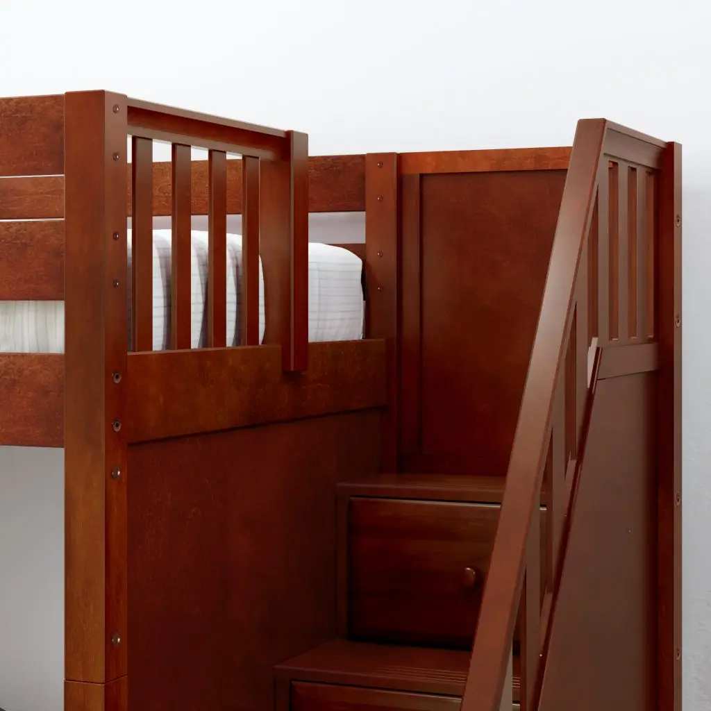 STELLAR CHESTNUT TOP BED END WITH OPENING