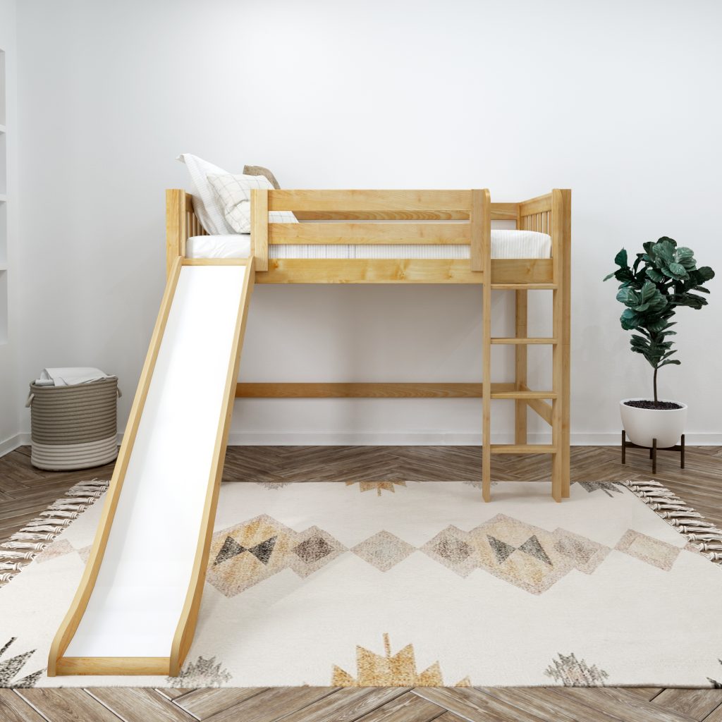 Awesome Maxtrix Twin Size Mid Loft Bed - Image 2