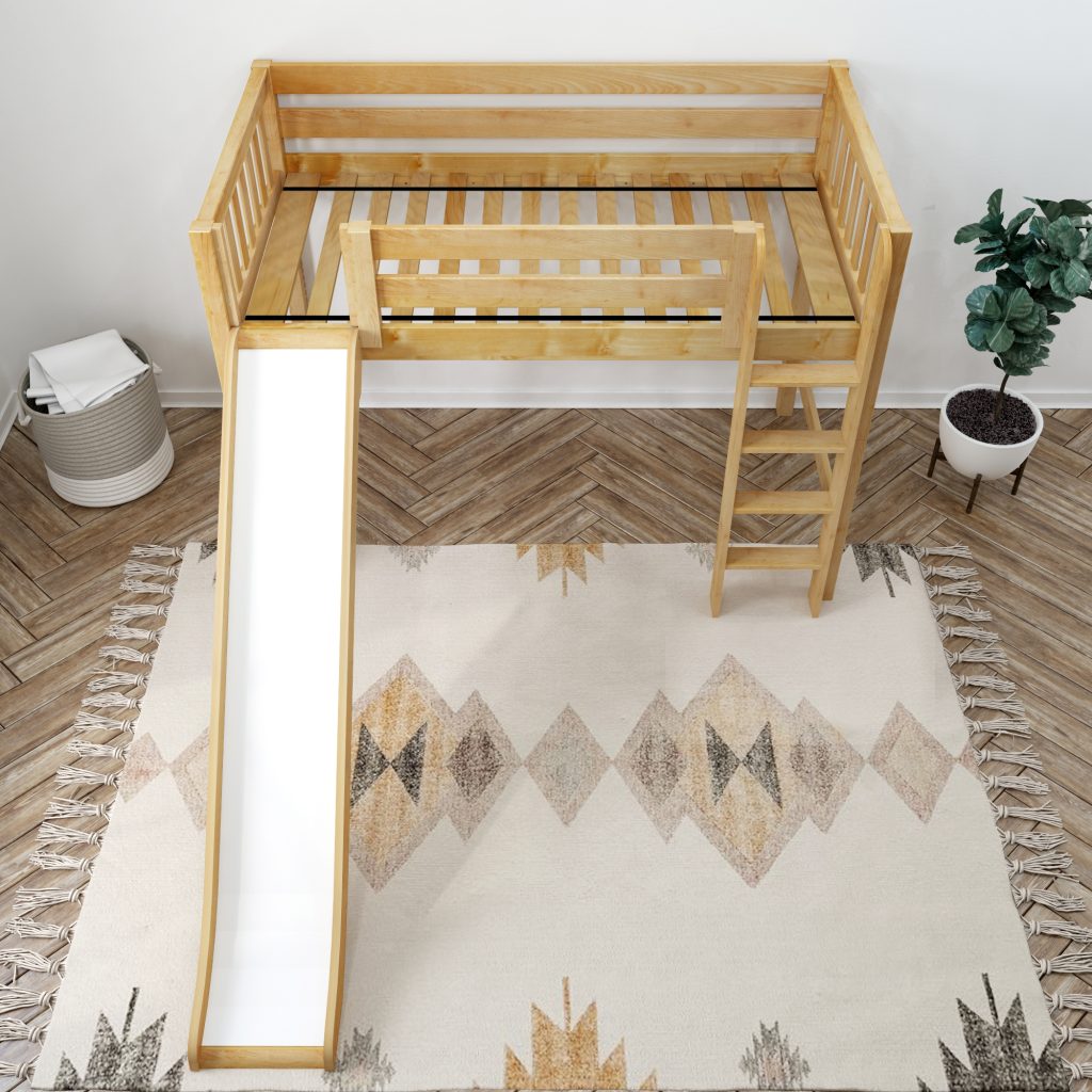 Awesome Maxtrix Twin Size Mid Loft Bed - Image 4