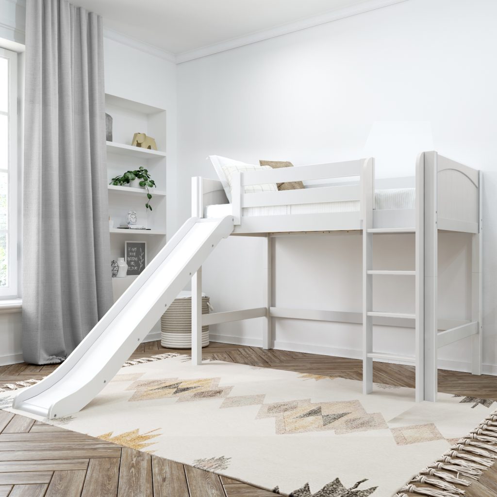 Awesome Maxtrix Twin Size Mid Loft Bed - Image 9