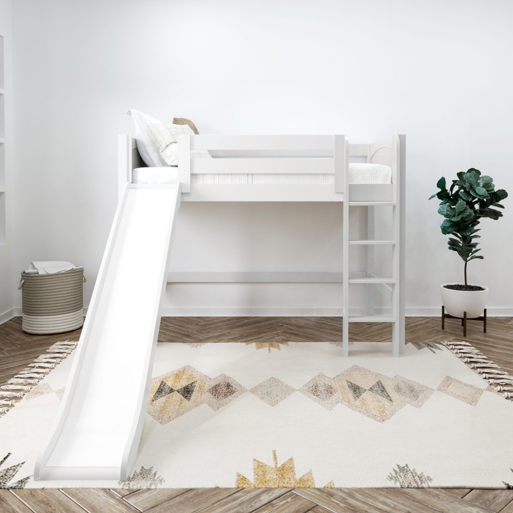 Awesome Maxtrix Twin Size Mid Loft Bed - Image 8