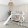 Happy Twin Medium Bunk Bed With Slide