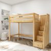 Star Maxtrix Twin Size High Loft Bed
