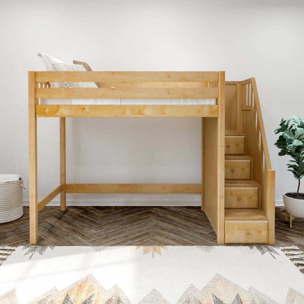 Star Maxtrix Twin Size High Loft Bed - Image 6