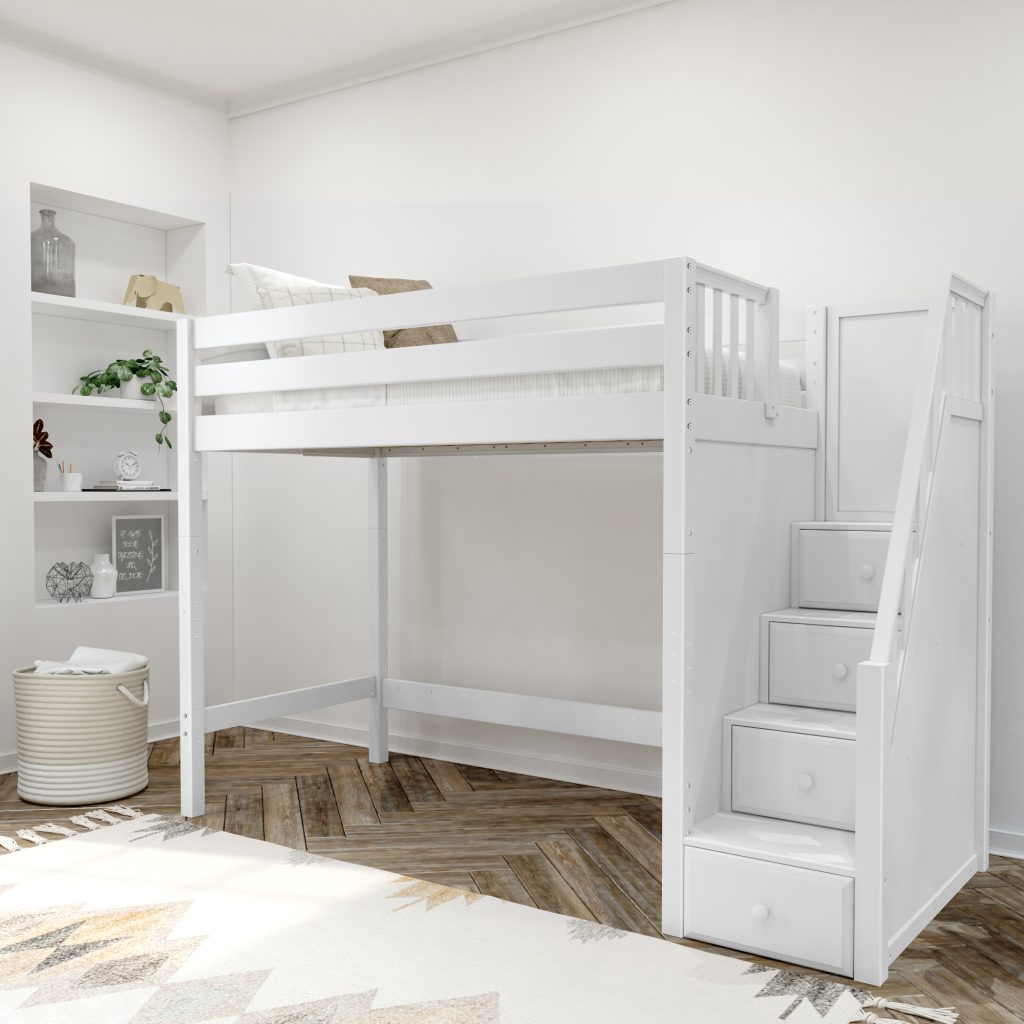 Star Maxtrix Twin Size High Loft Bed - Image 8