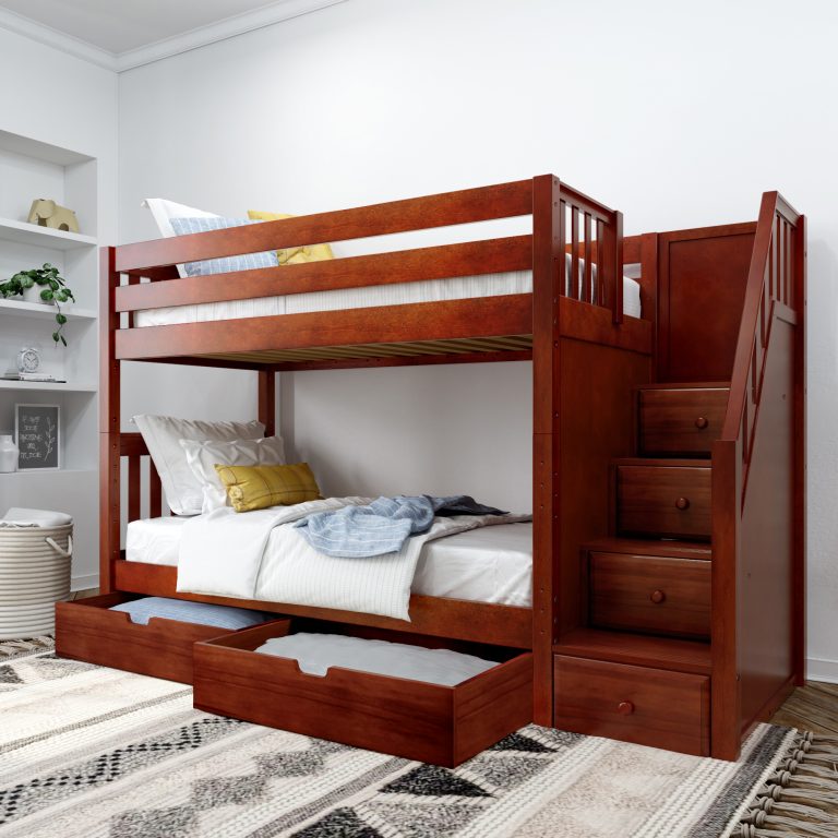 STELLAR CHESTNUT SLAT LEFT DRAWERS OPEN stellar chestnut slat left drawers open