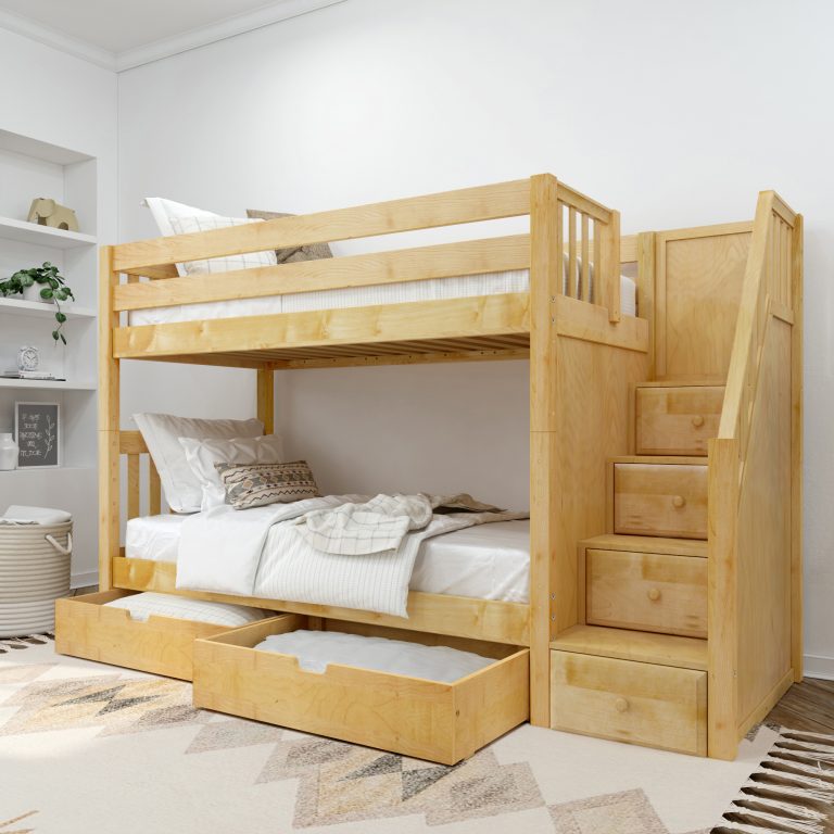 STELLAR NATURAL SLAT LEFT DRAWERS OPEN stellar natural slat left drawers open