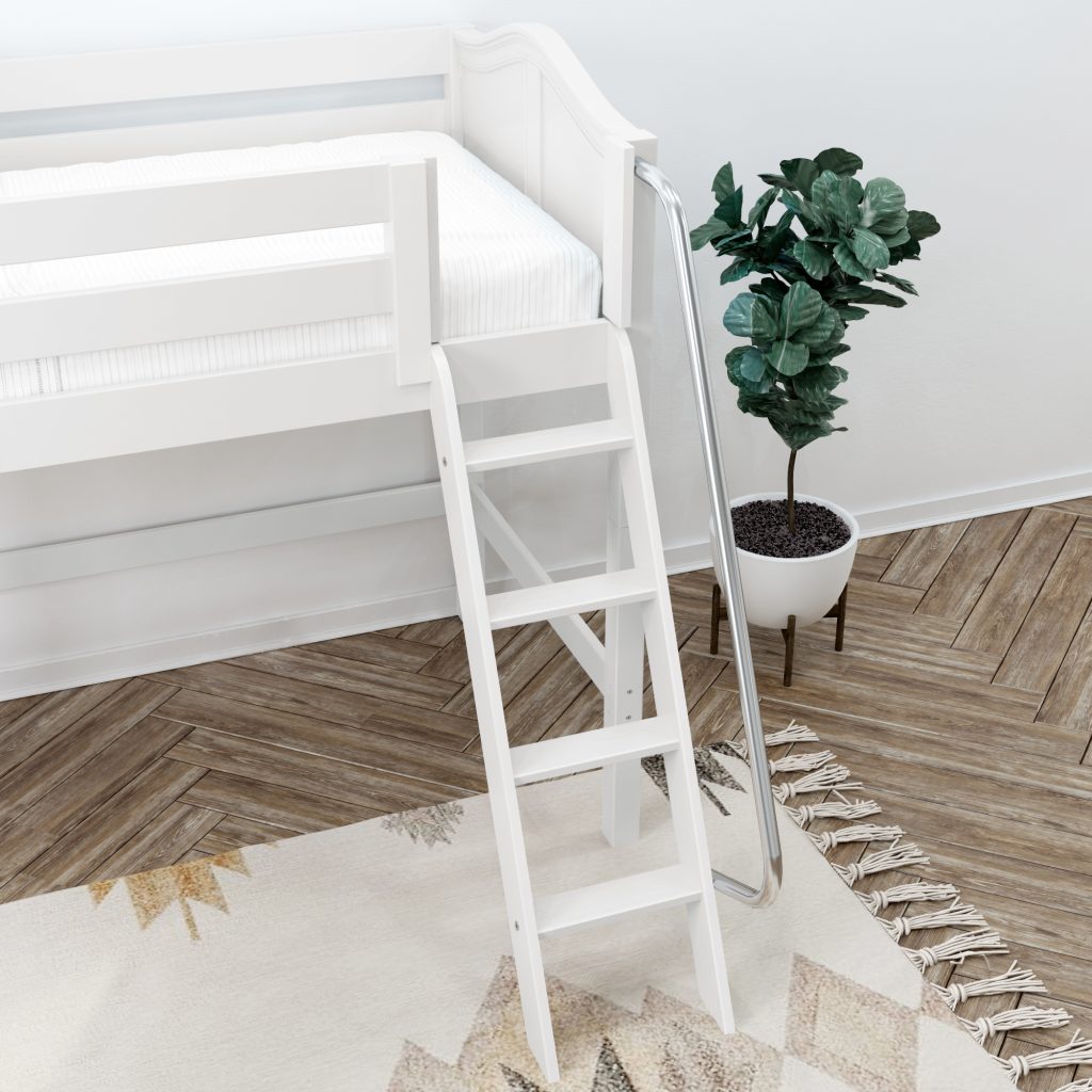 Sweet Maxtrix Twin Size Mid Loft Bed - Image 10