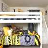 Full over Full Bunk Bed with Stairs