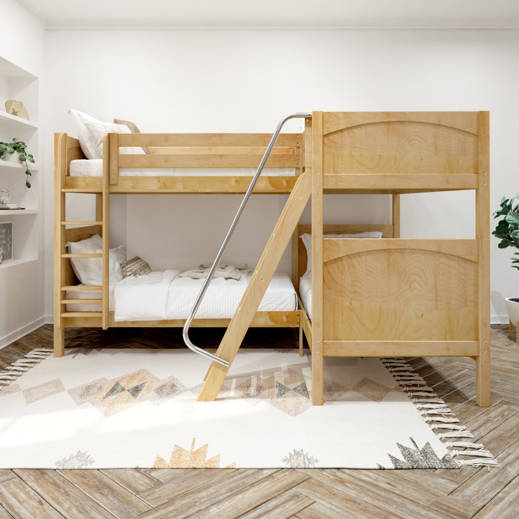 Quattro Maxtrix High Corner Loft Bunk Bed / Twin Size - Image 7