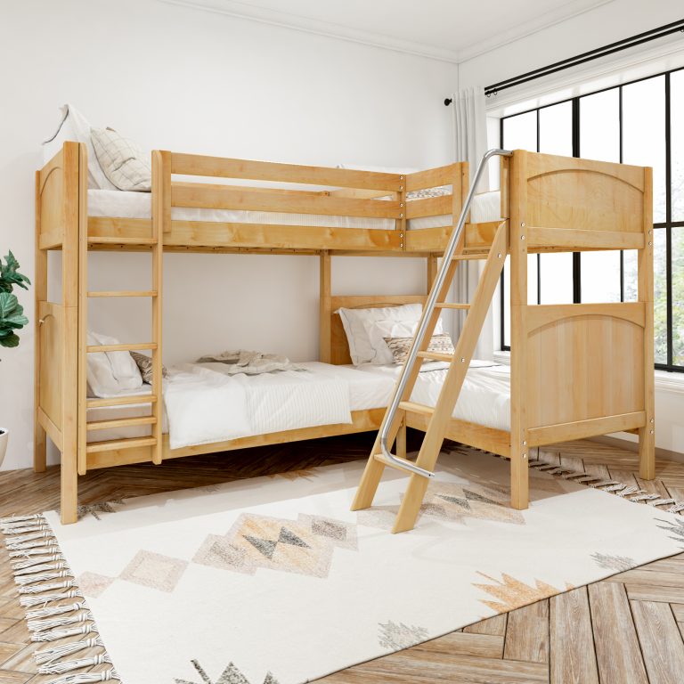 quattro natural with panel bed right