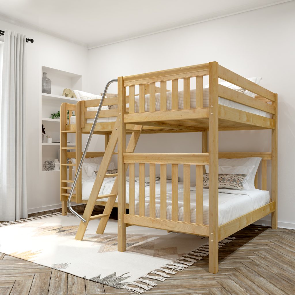 Quattro Twin over Twin High Corner Bunk with Ladders - Image 15