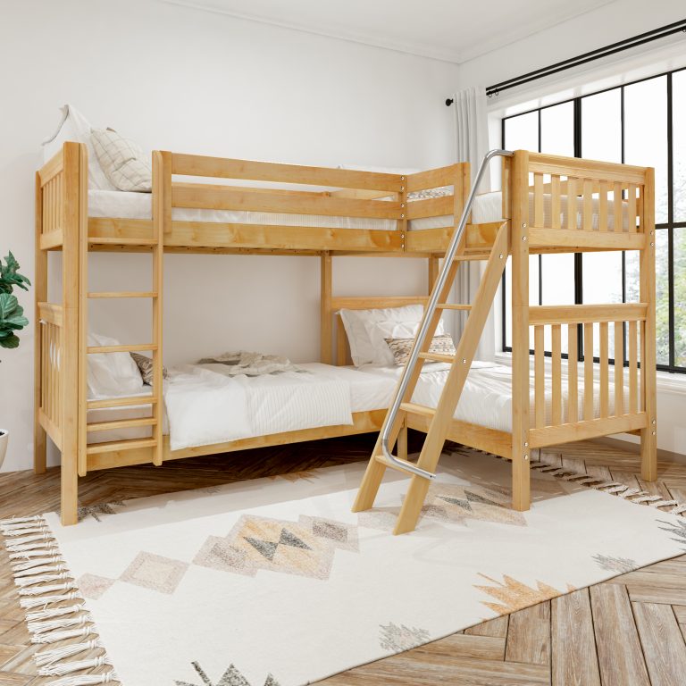 quattro natural with slat bed right