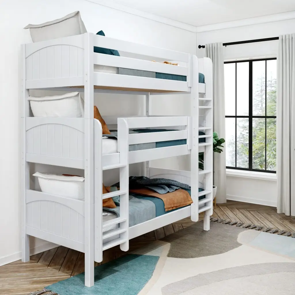 A Bunk Bed In A Room