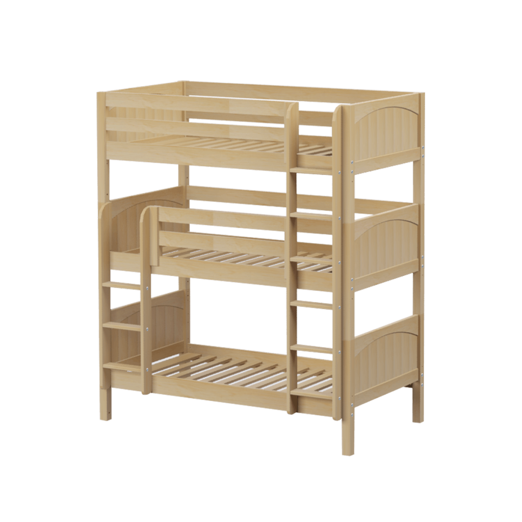 Twin XL Triple Bunk Bed with Straight Ladders - Image 13