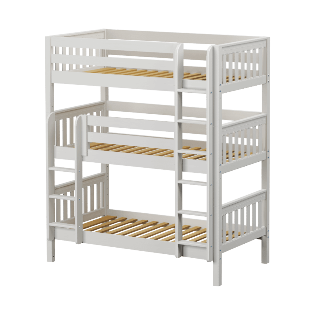 Twin XL Triple Bunk Bed with Straight Ladders - Image 14