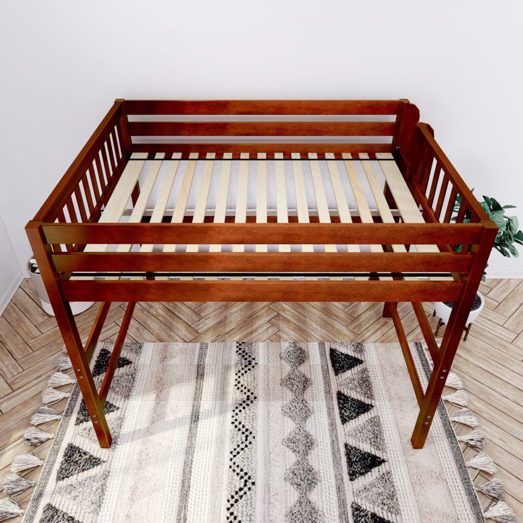 Maxtrix - Queen Size High Loft Bed with Straight Ladder - Image 18