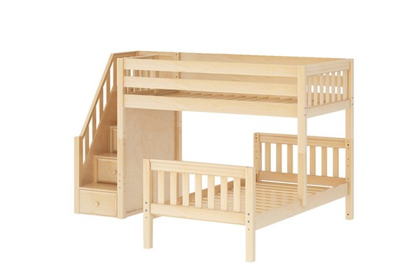 WANGLE / LOW HEIGHT MAXTRIX L-SHAPE TWIN OVER TWIN BUNK BED
