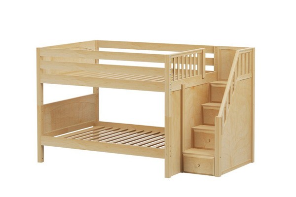 DAPPER / LOW HEIGHT MAXTRIX FULL OVER FULL BUNK BED