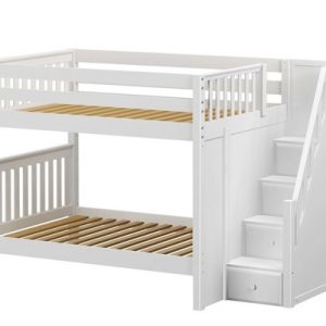 QUASAR / MEDIUM HEIGHT MAXTRIX FULL OVER FULL BUNK BED