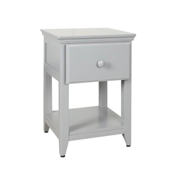 1 DRAWER NIGHT STAND IN GREY FINISH