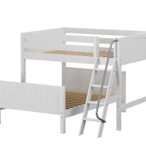 SQUASH / LOW HEIGHT MAXTRIX L-SHAPE FULL OVER FULL BUNK BED