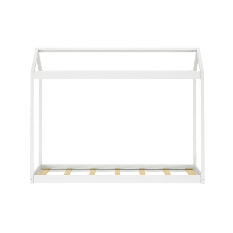 Max and Lily Twin Size Floor House Bed - Thumbnail Image 5