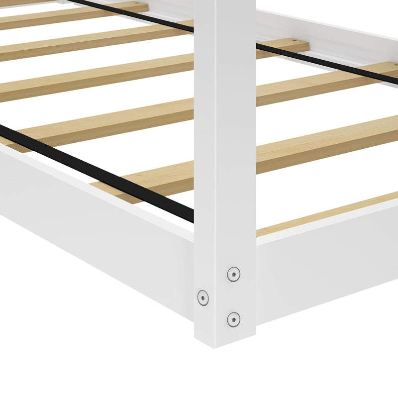 Max and Lily Twin Size Floor House Bed - Image 6