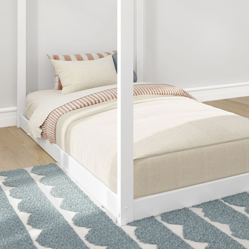 Max and Lily Twin Size Floor House Bed - Image 7