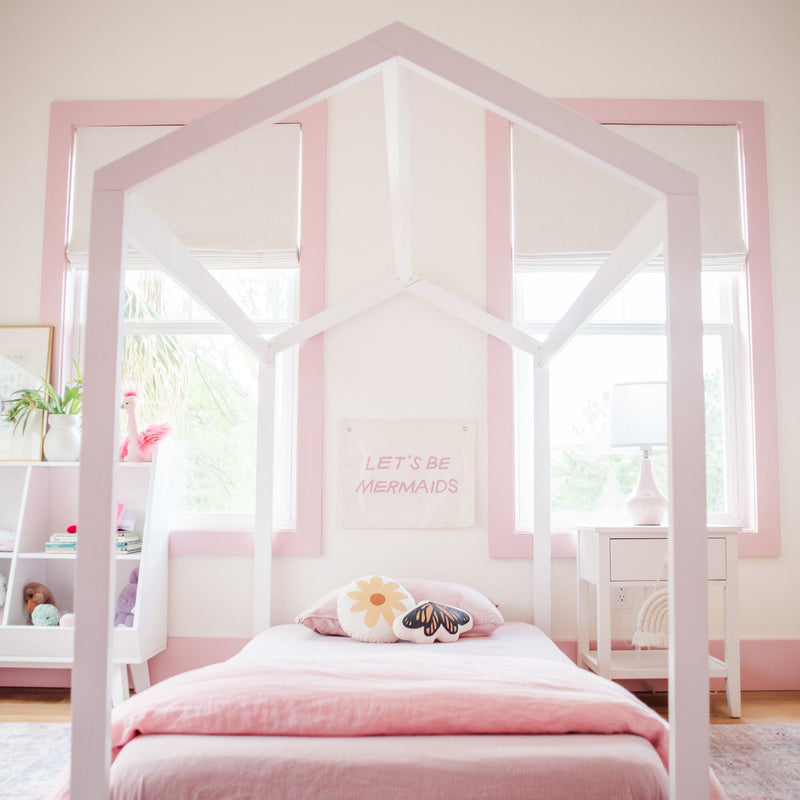 Max and Lily Twin Size Floor House Bed - Image 8