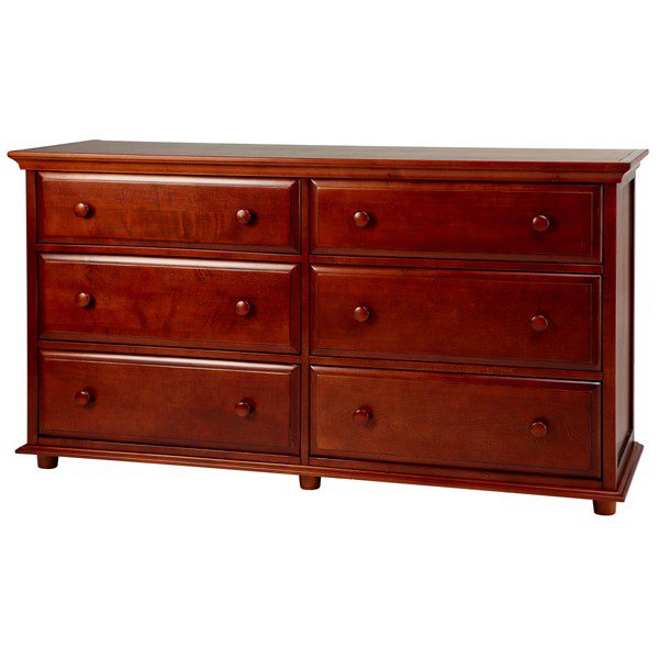 BIG 6 / 6 DRAWER MAXTRIX DRESSER IN CHESTNUT