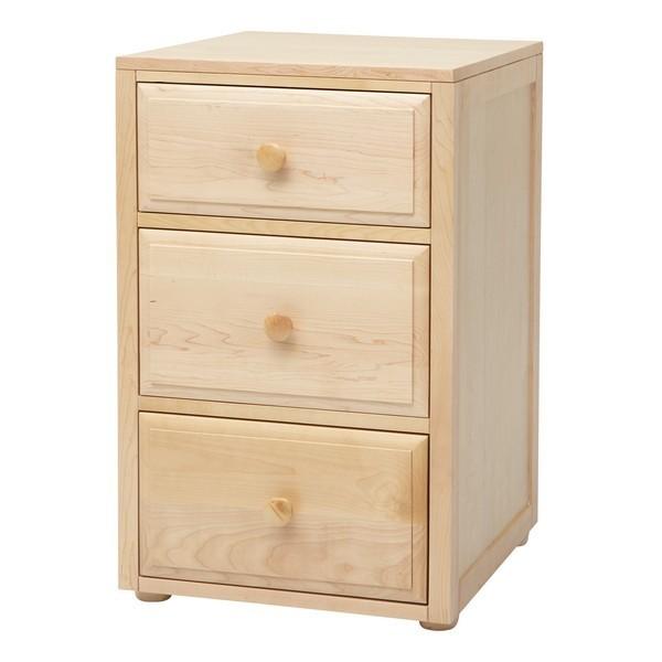 Maxtrix 3 Drawer Dresser Storage Solid Wood Kids Furniture