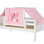 YO23 / TWIN DAYBED WITH BACK & FRONT GUARD RAIL & TOP TENT