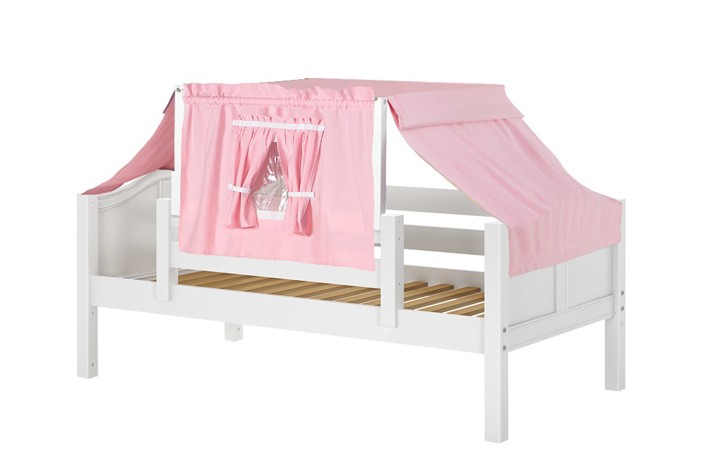YO23 / TWIN DAYBED WITH BACK & FRONT GUARD RAIL & TOP TENT