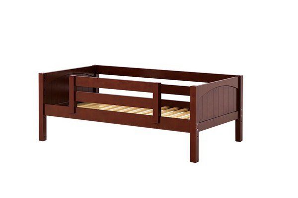 YEAH / DAYBED W/BACK & FRONT GUARD RAIL/ TWIN