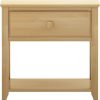 1 DRAWER NIGHT STAND IN NATURAL FINISH