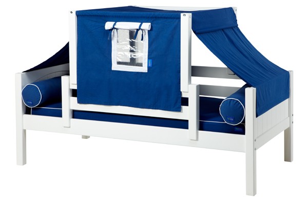 YO22 / TWIN DAYBED WITH BACK & FRONT GUARD RAIL & TOP TENT