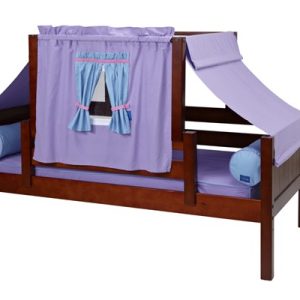 YO27 / TWIN DAYBED WITH BACK & FRONT GUARD RAIL & TOP TENT