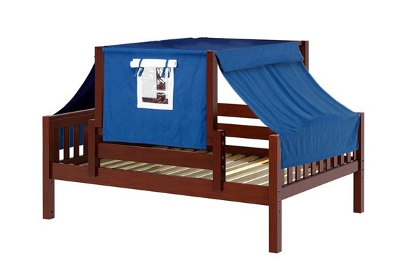 YES22 / FULL DAYBED WITH BACK & FRONT GUARD RAIL & TOP TENT