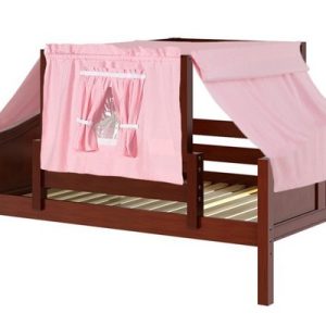 YES23 / FULL DAYBED WITH BACK & FRONT GUARD RAIL & TOP TENT