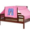 YES28 / FULL DAYBED WITH BACK & FRONT GUARD RAIL & TOP TENT
