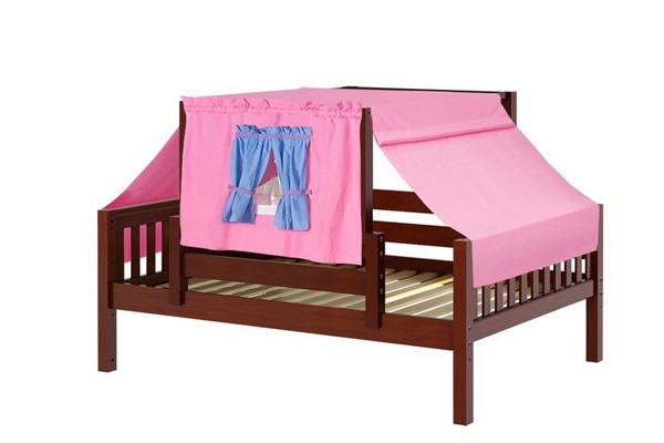 YES28 / FULL DAYBED WITH BACK & FRONT GUARD RAIL & TOP TENT