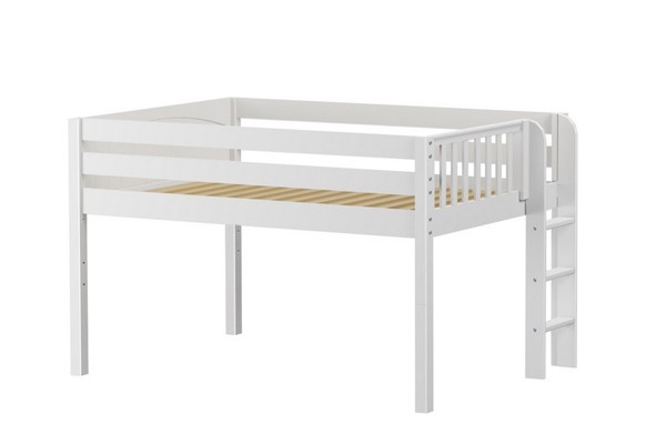 KIT / FULL SIZE LOW LOFT BED WITH STRAIGHT LADDER