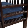 SOLID WOOD FULL OVER FULL BUNK BED IN ESPRESSO WITH STORAGE