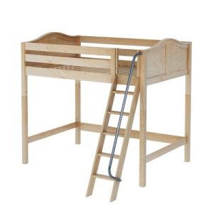 GIANT / FULL SIZE HIGH LOFT BED WITH ANGLE LADDER