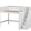 ENORMEOUS / FULL SIZE HIGH LOFT BED WITH STAIRS