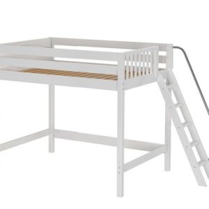 CHUNKY / FULL SIZE HIGH LOFT BED WITH ANGLE LADDER