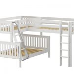TRINITY / CORNER LOFT BUNK / 2 TWIN +  1 DOUBLE WITH LADDERS