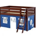 EASY RIDER22 / MAXTRIX LOW LOFT BED WITH LADDER & TENT / TWIN