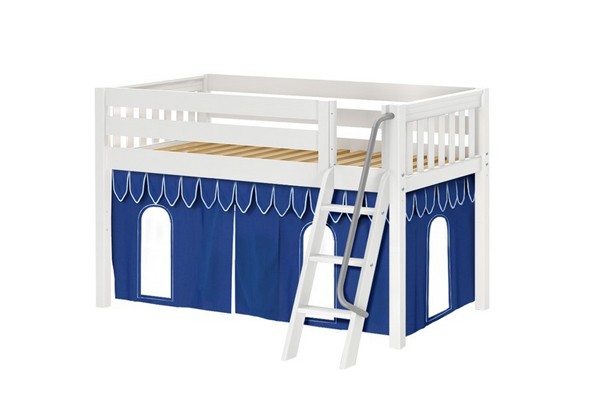 EASY RIDER26 / MAXTRIX LOW LOFT BED WITH LADDER & TENT / TWIN